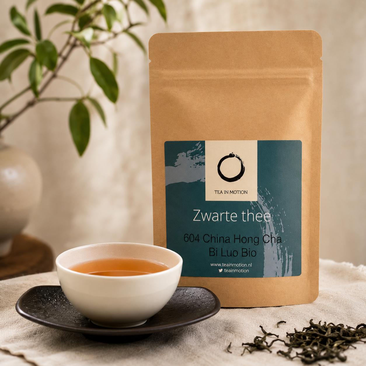 604 China Yunnan Hong Cha Bi Luo Bio - Afbeelding 4