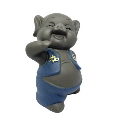 1564   Tea Pet Smiling Pig Jia You!
