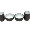 1979 High & Low cups,  6 sets (12 kopjes) - Afbeelding 2