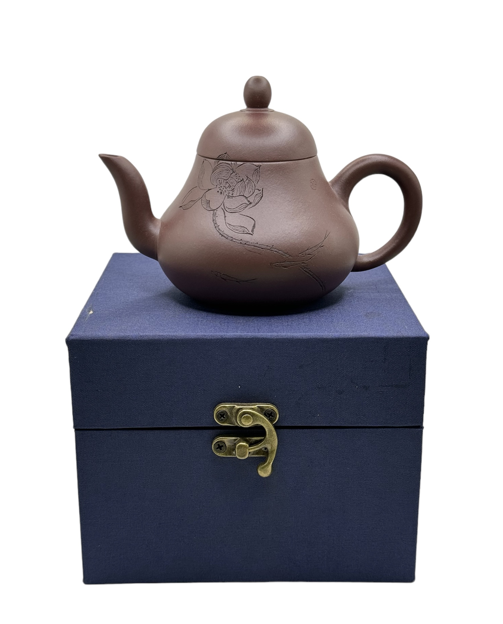 1847 Handmade Shui Ping Yixing Zisha Teapot 220ml - Afbeelding 5