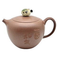 1848 Handmade Yi Tuan He Qi Yixing Zisha Teapot ~150ml met Kogelvis