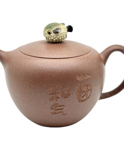 1848 Handmade Yi Tuan He Qi Yixing Zisha Teapot ~150ml met Kogelvis