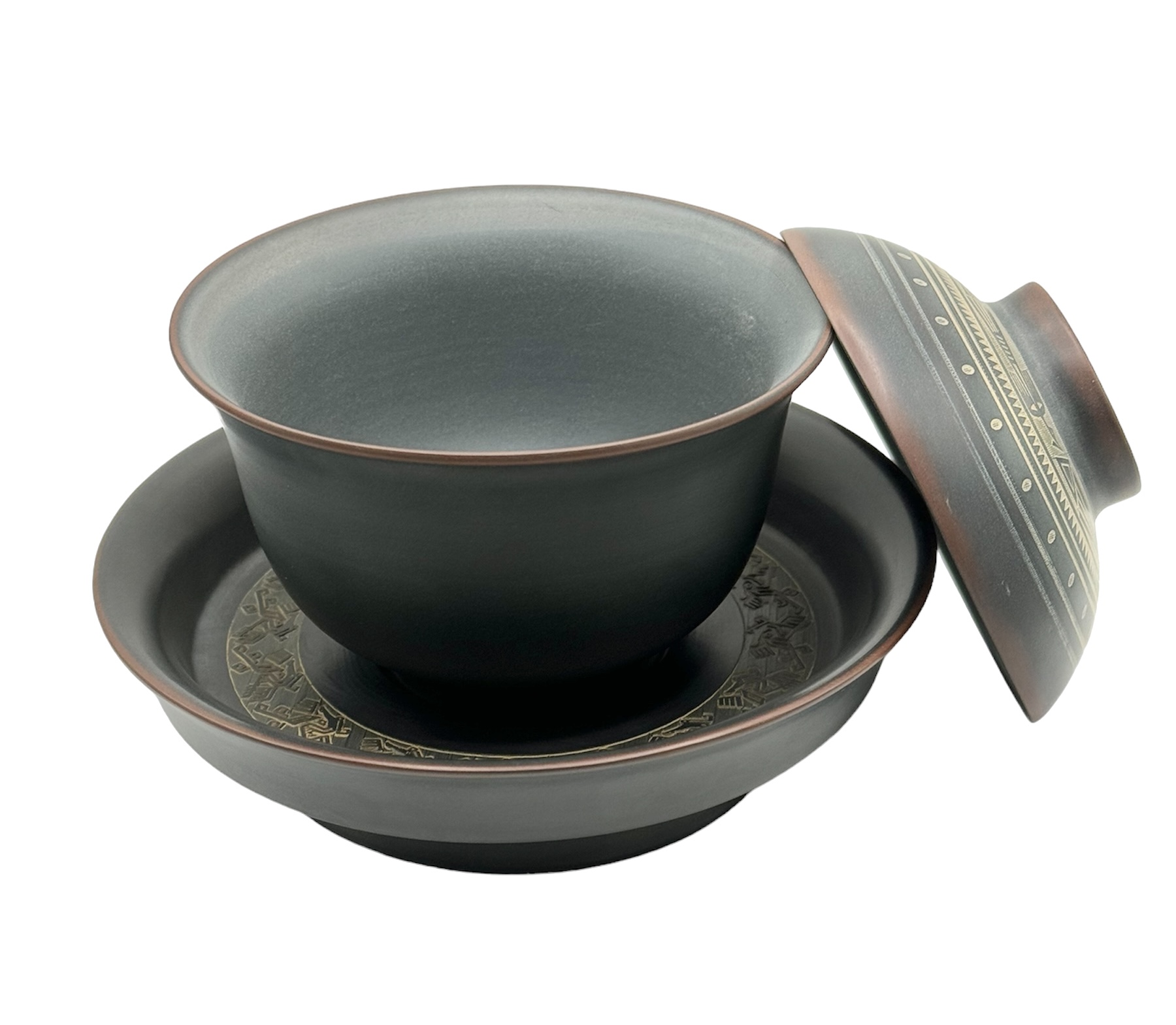 1984 Gaiwan Qinzhou Ni Xing 250ml - Afbeelding 2