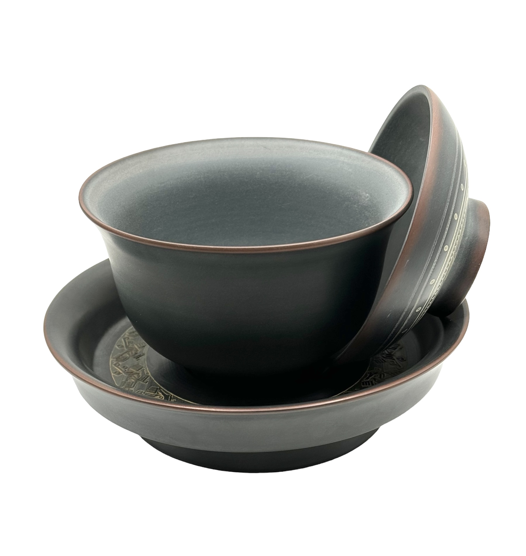1984 Gaiwan Qinzhou Ni Xing 250ml - Afbeelding 3