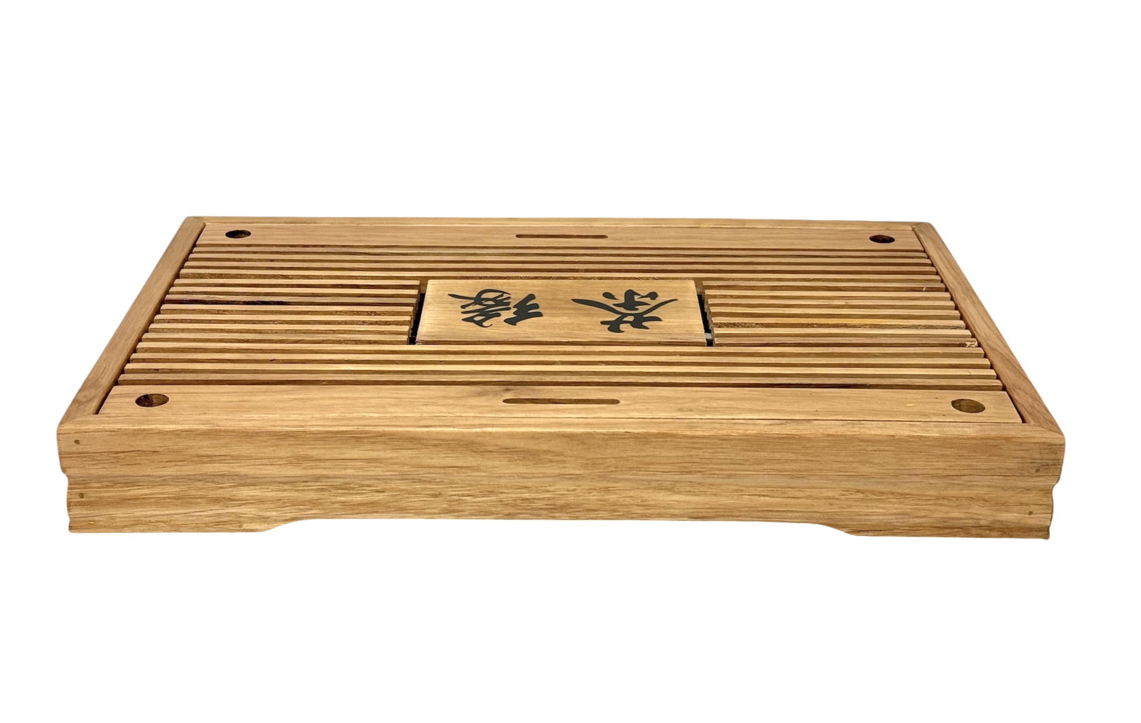 1755 Bamboe Tea Tray 'Karakter' 43 x 28 x 5cm - Afbeelding 2