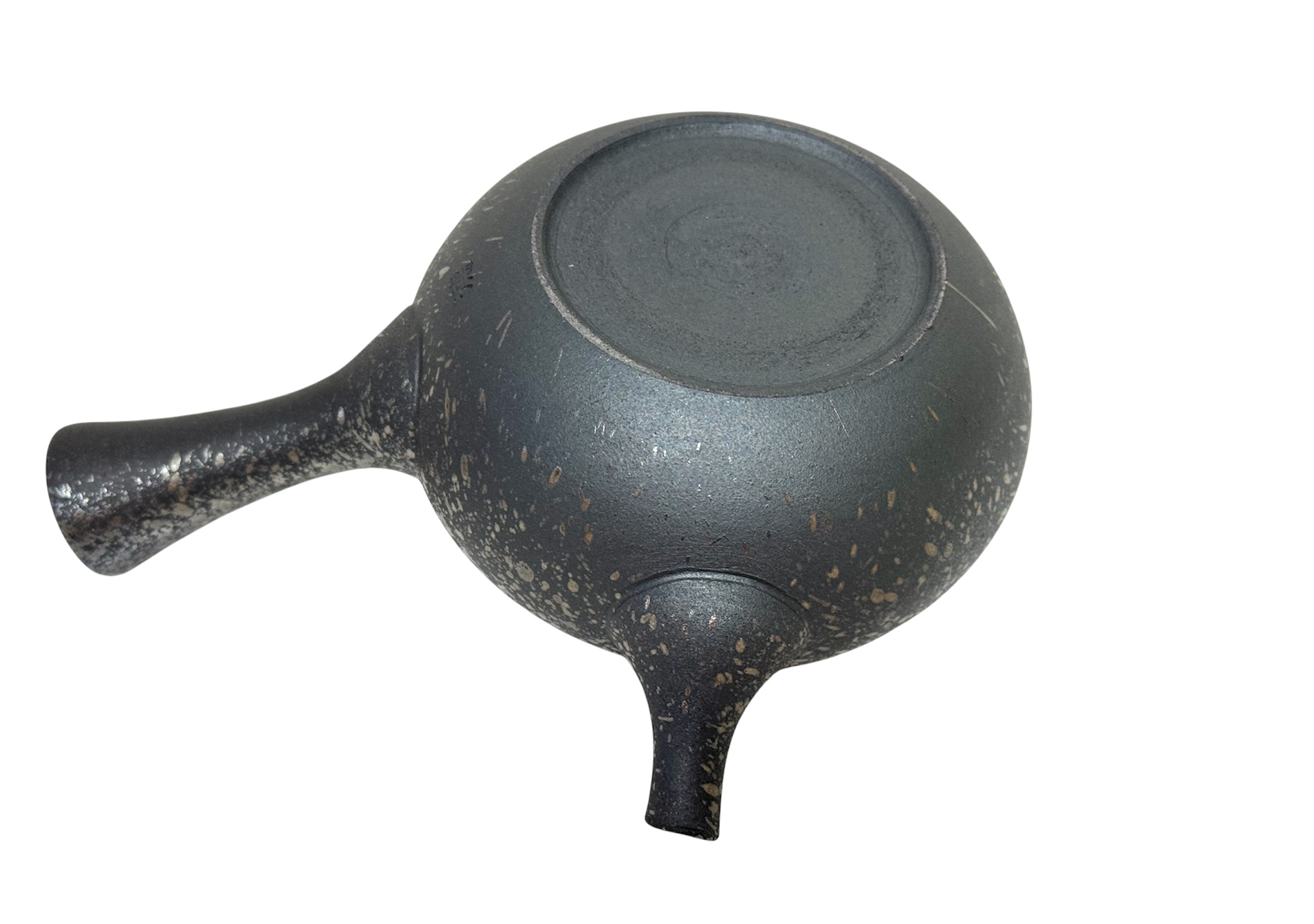 1664 Kyusu 'Tokuta' goud gevlekt, handgemaakt - Afbeelding 5