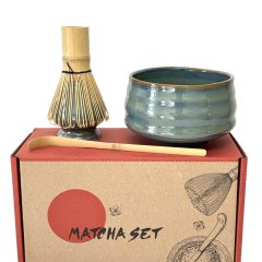 2054 Complete Matcha set met blikje Matcha Enman Bio 30 gram