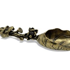 1885 Vietnamese Theelepel Lotus