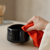 1609.1 Fukusa, Japans droogdoekje rood - Afbeelding 3
