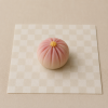 1601 Kaishi, Japans papier voor de theeceremonie (roze ruit) - Afbeelding 3