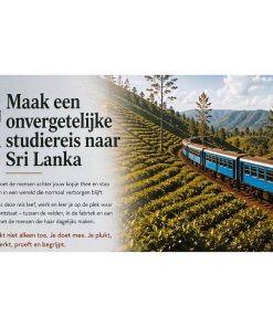 Maak een onvergetelijke studiereis naar Sri Lanka