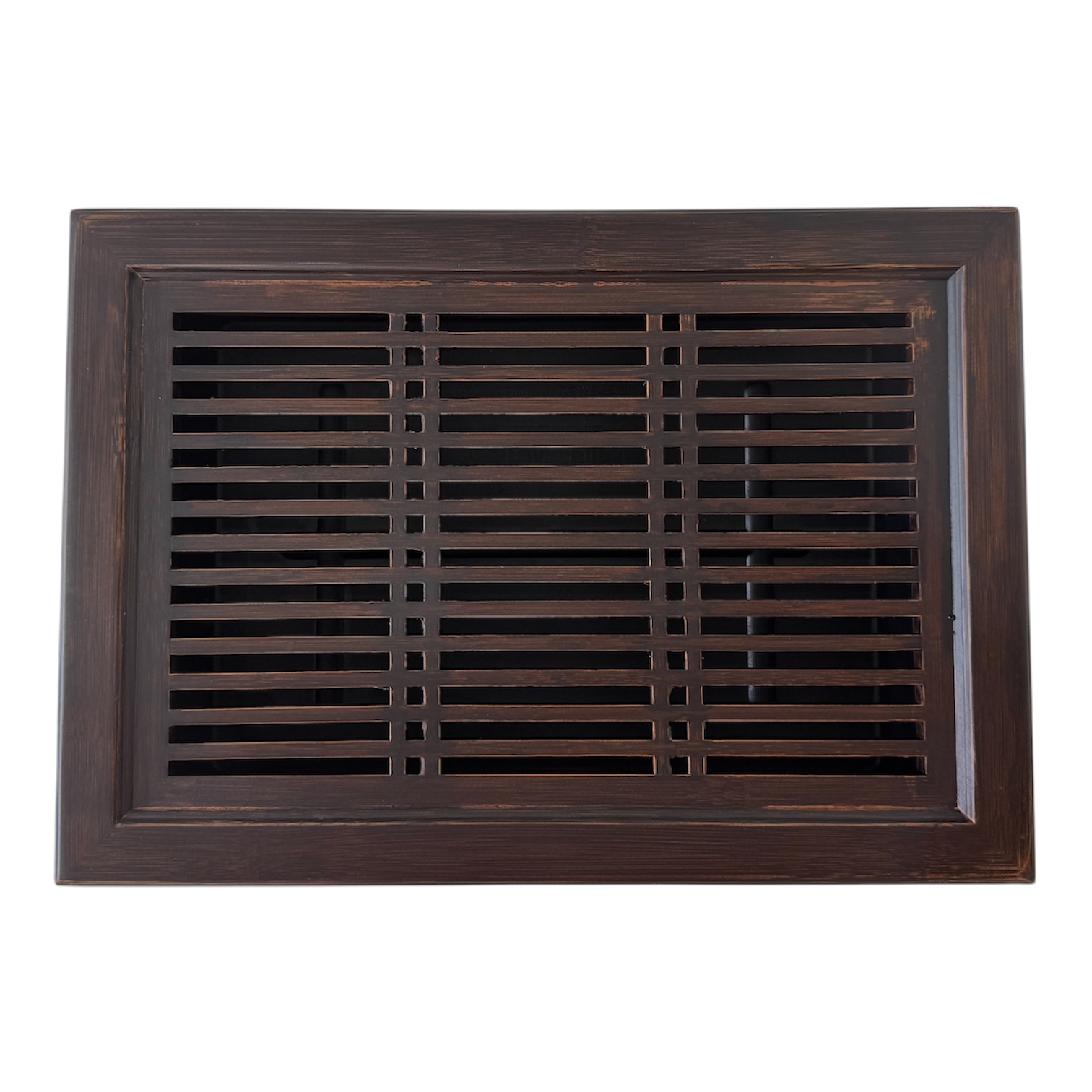 1750 Bamboe Tea Tray 'He Yun' 27 x 26 x 7cm - Afbeelding 2