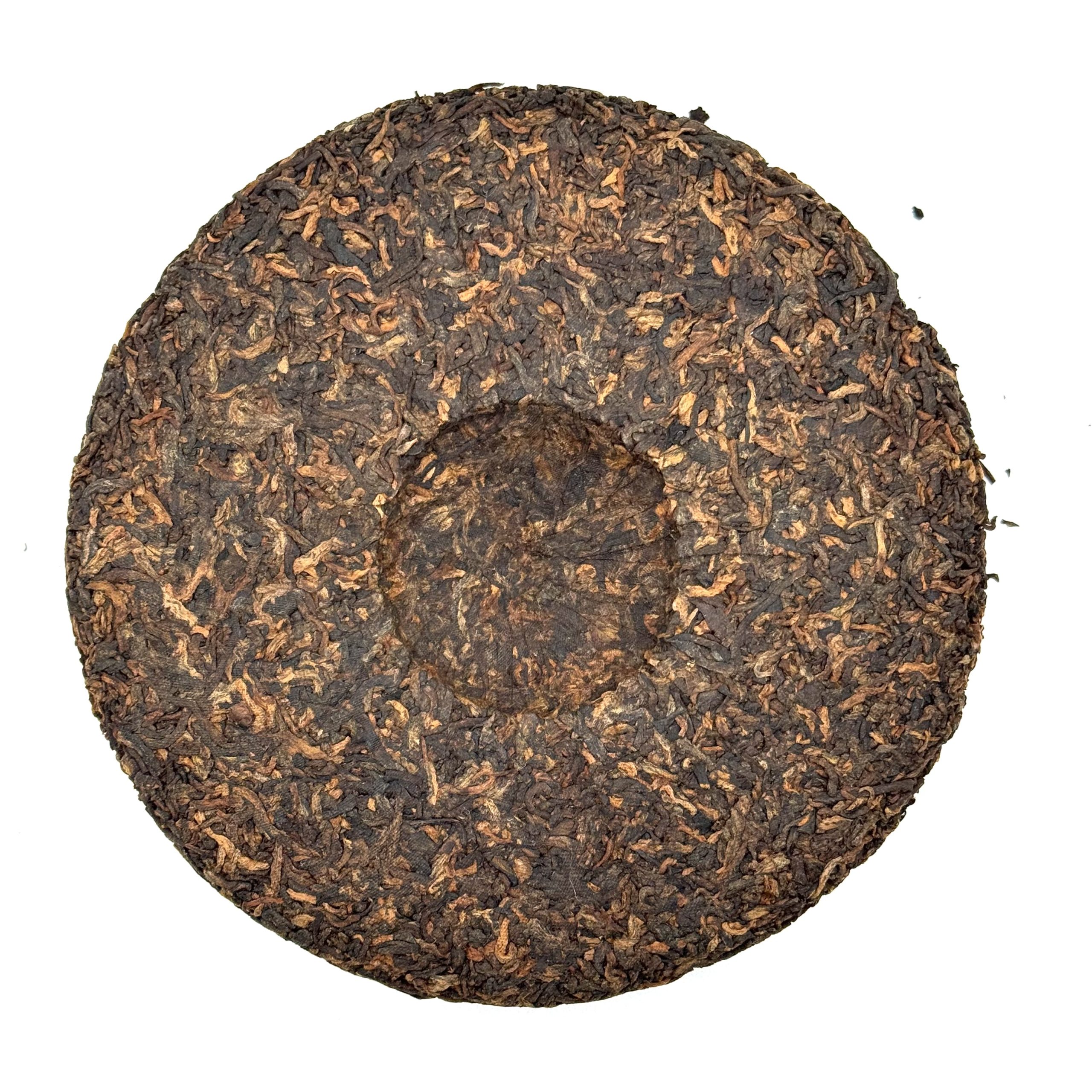 712 China Old Bush Gong Ting Shou Pu Er Bio Cake 200 gram - Afbeelding 3